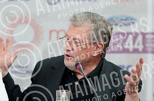 Konferencija za medije americkog reditelja Dzona Mektirnana (John McTiernan) na 44 FESTU u Sava centru. 