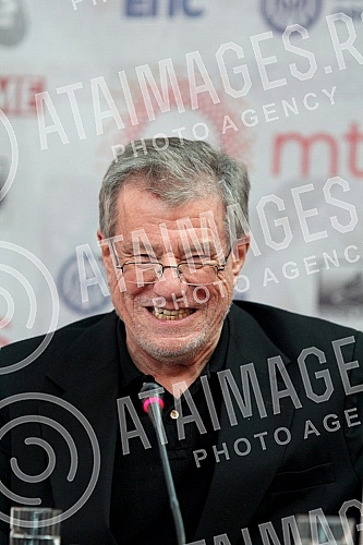 Konferencija za medije americkog reditelja Dzona Mektirnana (John McTiernan) na 44 FESTU u Sava centru. 