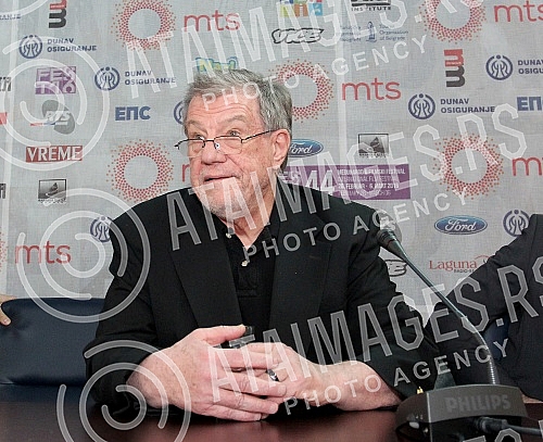 Konferencija za medije americkog reditelja Dzona Mektirnana (John McTiernan) na 44 FESTU u Sava centru. 