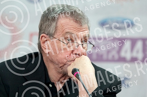 Konferencija za medije americkog reditelja Dzona Mektirnana (John McTiernan) na 44 FESTU u Sava centru. 