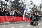 The ceremonial parade on the occasion of the Republic Day was held on Krajina Square in Banja Luka.Svecani defile povodom Dana Republike odrzan je na Trgu Krajine u Banjaluci 