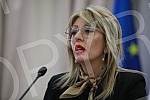 Minister of European Integration Jadranka Joksimovic presented the Ambassador of the French Republic to Serbia Pierre Cochard, as the presiding country of the Council of the European Union, with a document with recommendations of Serbian citizens as 
