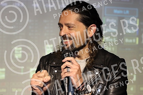 The press conference of the Bulgarian representative at the Eurovision Song Contest Ronnie Romero was held in Wurst Platz.Konferencija za medije bugarskog predstavnik na Eurosongu   Ronijea Romera odrzana je u Wurst Platzu.