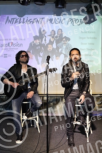 The press conference of the Bulgarian representative at the Eurovision Song Contest Ronnie Romero was held in Wurst Platz.Konferencija za medije bugarskog predstavnik na Eurosongu   Ronijea Romera odrzana je u Wurst Platzu.
