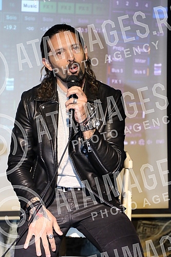 The press conference of the Bulgarian representative at the Eurovision Song Contest Ronnie Romero was held in Wurst Platz.Konferencija za medije bugarskog predstavnik na Eurosongu   Ronijea Romera odrzana je u Wurst Platzu.