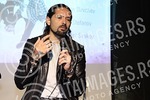 The press conference of the Bulgarian representative at the Eurovision Song Contest Ronnie Romero was held in Wurst Platz.Konferencija za medije bugarskog predstavnik na Eurosongu   Ronijea Romera odrzana je u Wurst Platzu.