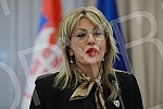 Minister of European Integration Jadranka Joksimovic presented the Ambassador of the French Republic to Serbia Pierre Cochard, as the presiding country of the Council of the European Union, with a document with recommendations of Serbian citizens as 