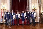 At the ceremony in the City Assembly, the representatives of the City of Belgrade presented the Awards of the City of Belgrade - Despot Stefan Lazarevic for 2021.Na svecanosti u Skupstini grada predstavnici Grada Beograda dodelili su Nagrade grada 
