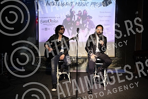 The press conference of the Bulgarian representative at the Eurovision Song Contest Ronnie Romero was held in Wurst Platz.Konferencija za medije bugarskog predstavnik na Eurosongu   Ronijea Romera odrzana je u Wurst Platzu.