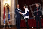At the ceremony in the City Assembly, the representatives of the City of Belgrade presented the Awards of the City of Belgrade - Despot Stefan Lazarevic for 2021.Na svecanosti u Skupstini grada predstavnici Grada Beograda dodelili su Nagrade grada 