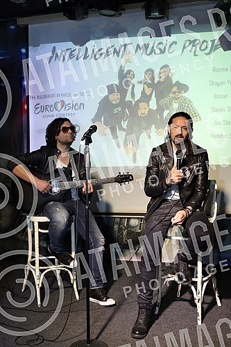 The press conference of the Bulgarian representative at the Eurovision Song Contest Ronnie Romero was held in Wurst Platz.Konferencija za medije bugarskog predstavnik na Eurosongu   Ronijea Romera odrzana je u Wurst Platzu.