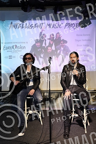 The press conference of the Bulgarian representative at the Eurovision Song Contest Ronnie Romero was held in Wurst Platz.Konferencija za medije bugarskog predstavnik na Eurosongu   Ronijea Romera odrzana je u Wurst Platzu.