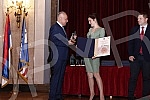 At the ceremony in the City Assembly, the representatives of the City of Belgrade presented the Awards of the City of Belgrade - Despot Stefan Lazarevic for 2021.Na svecanosti u Skupstini grada predstavnici Grada Beograda dodelili su Nagrade grada 