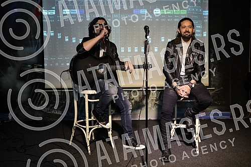 The press conference of the Bulgarian representative at the Eurovision Song Contest Ronnie Romero was held in Wurst Platz.Konferencija za medije bugarskog predstavnik na Eurosongu   Ronijea Romera odrzana je u Wurst Platzu.