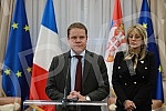 Minister of European Integration Jadranka Joksimovic presented the Ambassador of the French Republic to Serbia Pierre Cochard, as the presiding country of the Council of the European Union, with a document with recommendations of Serbian citizens as 