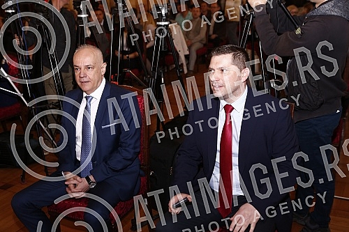 At the ceremony in the City Assembly, the representatives of the City of Belgrade presented the Awards of the City of Belgrade - Despot Stefan Lazarevic for 2021.Na svecanosti u Skupstini grada predstavnici Grada Beograda dodelili su Nagrade grada 