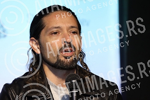 The press conference of the Bulgarian representative at the Eurovision Song Contest Ronnie Romero was held in Wurst Platz.Konferencija za medije bugarskog predstavnik na Eurosongu   Ronijea Romera odrzana je u Wurst Platzu.