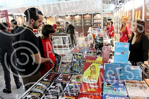 Opening ceremony of 61st International Belgrade Book Fair.Otvaranje 61. medjunarodnog beogradskog sajma knjiga na Beogradskom sajmu. 