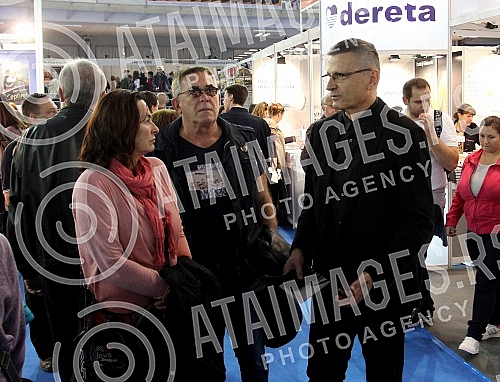 Opening ceremony of 61st International Belgrade Book Fair.Otvaranje 61. medjunarodnog beogradskog sajma knjiga na Beogradskom sajmu. 
