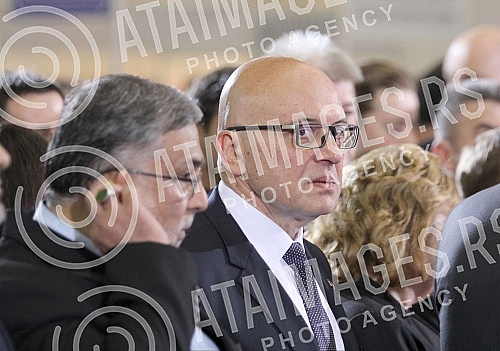Opening ceremony of 61st International Belgrade Book Fair.Otvaranje 61. medjunarodnog beogradskog sajma knjiga na Beogradskom sajmu.
