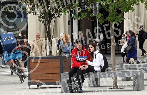 Life is slowly returning to normal after mitigating measures to combat the coronavirus epidemic.Zivot se polako vraca u normalne tokove posle ublazavanje mera borbe protiv epidemije korona virusa.