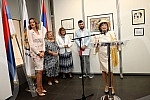 The Deputy Prime Minister of the Republic of Serbia and the Minister of Culture and Information Maja Gojkovic opened the exhibition of drawings by Milica od Macve in the exhibition hall of the Gradiska Cultural Center.Potpredsednica Vlade Republike