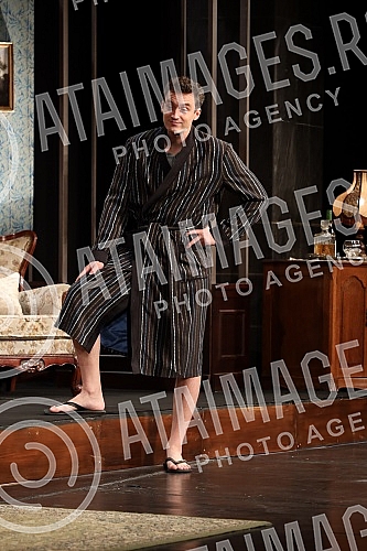 The premiere of the play 