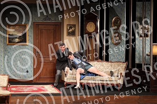 The premiere of the play 