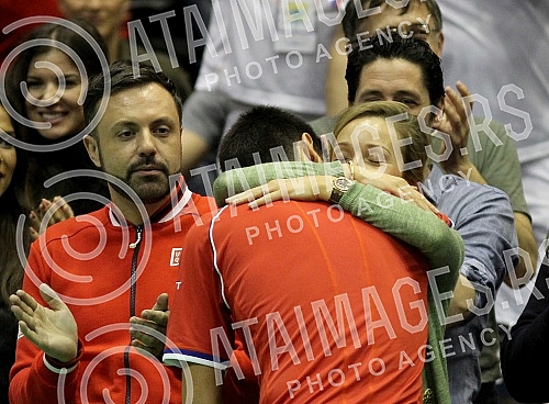 Treci dan (3rd day) Prvog kola Svetske grupe Dejvis kupa izmedju Srbije i Kazahstana (Serbia vs Kazakhstan) odigrana u hali 