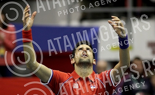 Treci dan (3rd day) Prvog kola Svetske grupe Dejvis kupa izmedju Srbije i Kazahstana (Serbia vs Kazakhstan) odigrana u hali 