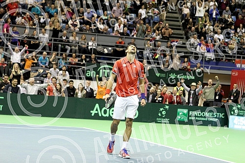 Treci dan (3rd day) Prvog kola Svetske grupe Dejvis kupa izmedju Srbije i Kazahstana (Serbia vs Kazakhstan) odigrana u hali 