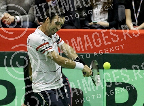 Treci dan (3rd day) Prvog kola Svetske grupe Dejvis kupa izmedju Srbije i Kazahstana (Serbia vs Kazakhstan) odigrana u hali 