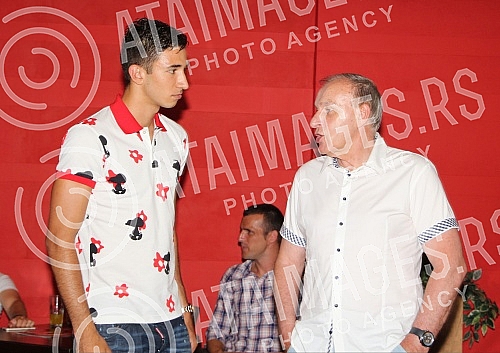 A cocktail in honor of Marco Grujic going to England - Liverpool FC.Koktel u cast Marka Grujica koji odlazi u Englesku / FC Liverpool. 