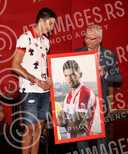 A cocktail in honor of Marco Grujic going to England - Liverpool FC.Koktel u cast Marka Grujica koji odlazi u Englesku / FC Liverpool. 