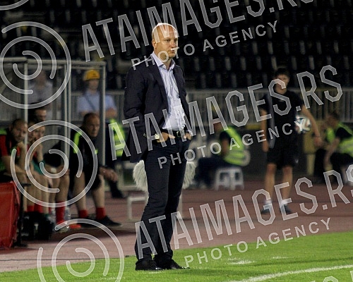 Drugo kolo kvalifikacija za Ligu sampiona izmedju FK Partizan i HB Torshavn odigrano na stadionu Partizan (Humska 1)