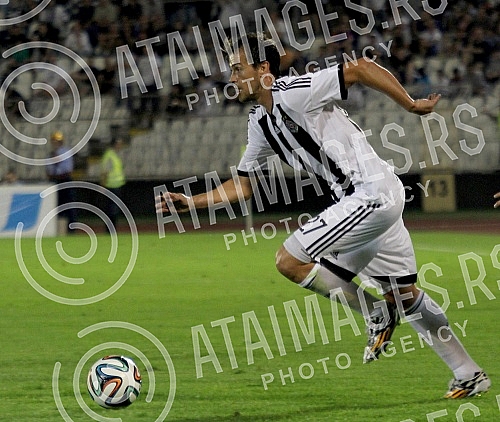 Drugo kolo kvalifikacija za Ligu sampiona izmedju FK Partizan i HB Torshavn odigrano na stadionu Partizan (Humska 1)