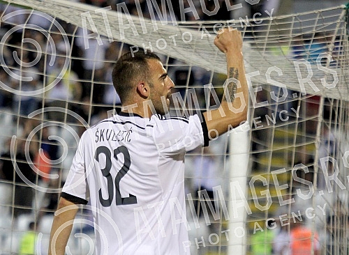 Drugo kolo kvalifikacija za Ligu sampiona izmedju FK Partizan i HB Torshavn odigrano na stadionu Partizan (Humska 1)