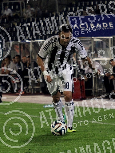 Drugo kolo kvalifikacija za Ligu sampiona izmedju FK Partizan i HB Torshavn odigrano na stadionu Partizan (Humska 1)