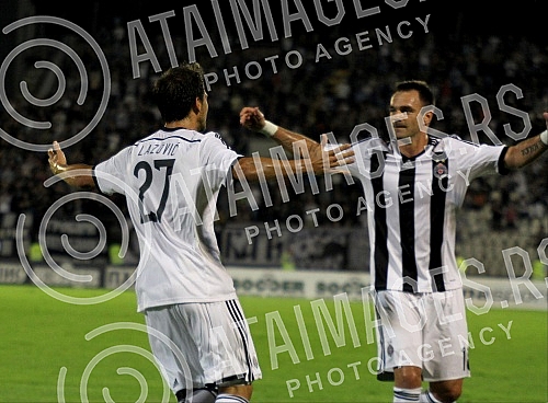 Drugo kolo kvalifikacija za Ligu sampiona izmedju FK Partizan i HB Torshavn odigrano na stadionu Partizan (Humska 1)