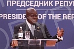 Press statements by the President of the Republic of Serbia Aleksandar Vucic and the President of the Republic of Ghana, Nana Addo Dankwa Akufo-Addo.Izjave za medije predsednika Republike Srbije Aleksandra Vucica i predsednika Republike Gane Nana A