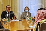 Bilateral meeting of the President of the Republic of Serbia, Aleksandar Vucic and the delegation of the Kingdom of Saudi Arabia.Bileteralni sastanak predsednika Republike Srbije Aleksandra Vucica i  delegacije Kraljevine Saudijske Arabije .