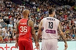 First day of FIBA Olympic Qualifying Tournament 2016 held in Kombank arena - Group A - Serbia vs Puerto Rico.Prvi dan Olimpijskog kvalifikacionog turnira za Olimpijske igre u Riu 2016 odrzan u Kombank areni - Group A - Srbija vs Puerto Rico.