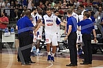 Friendly basketball match between Serbia and France. Prijateljska kosarkaska utakmica izmedju nacionalnih timova Srbije i Francuske.