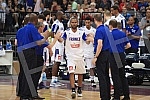 Friendly basketball match between Serbia and France. Prijateljska kosarkaska utakmica izmedju nacionalnih timova Srbije i Francuske.