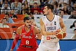 First day of FIBA Olympic Qualifying Tournament 2016 held in Kombank arena - Group A - Serbia vs Puerto Rico.Prvi dan Olimpijskog kvalifikacionog turnira za Olimpijske igre u Riu 2016 odrzan u Kombank areni - Group A - Srbija vs Puerto Rico.