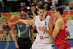 First day of FIBA Olympic Qualifying Tournament 2016 held in Kombank arena - Group A - Serbia vs Puerto Rico.Prvi dan Olimpijskog kvalifikacionog turnira za Olimpijske igre u Riu 2016 odrzan u Kombank areni - Group A - Srbija vs Puerto Rico.