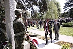 As part of the celebration of May 9, the Day of Victory over Fascism in World War II, representatives of the Ministry of Defense and the Serbian Army, the City of Belgrade and SUBNOR and participants in the Immortal Regiment laid wreaths at the Monum