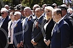 As part of the celebration of May 9, the Day of Victory over Fascism in World War II, representatives of the Ministry of Defense and the Serbian Army, the City of Belgrade and SUBNOR and participants in the Immortal Regiment laid wreaths at the Monum