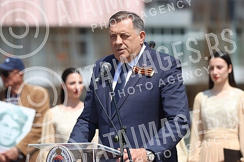 As part of the celebration of May 9, the Day of Victory over Fascism in the Second World War, a march of the Immortal Regiment was held in Banja LukaU okviru obelezavanja 9. maja,  Dana pobede nad fasizmom u Drugom svetskom ratu, u Banjaluci je odr