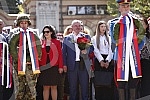 As part of the celebration of May 9, the Day of Victory over Fascism in World War II, representatives of the Ministry of Defense and the Serbian Army, the City of Belgrade and SUBNOR and participants in the Immortal Regiment laid wreaths at the Monum